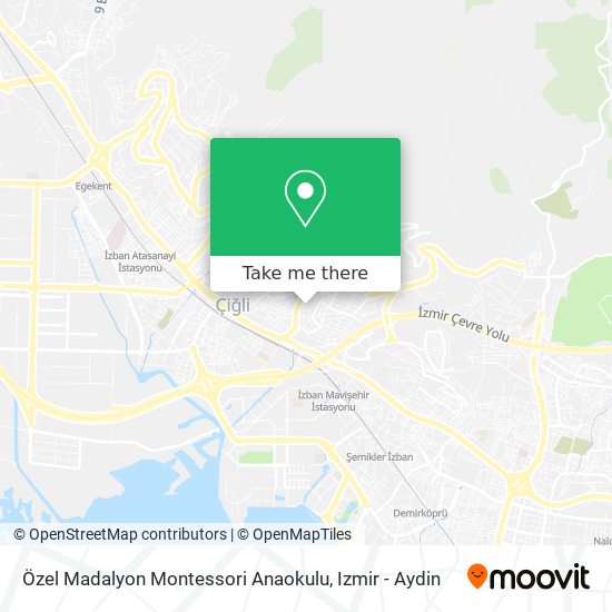 Özel Madalyon Montessori Anaokulu map