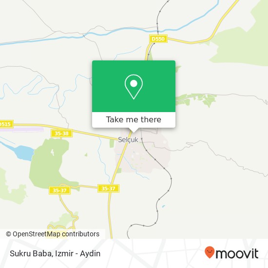 Sukru Baba map