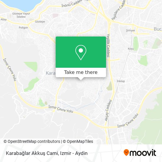 Karabağlar Akkuş Cami map