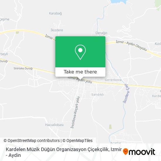 Kardelen Müzik Düğün Organizasyon Çiçekçilik map