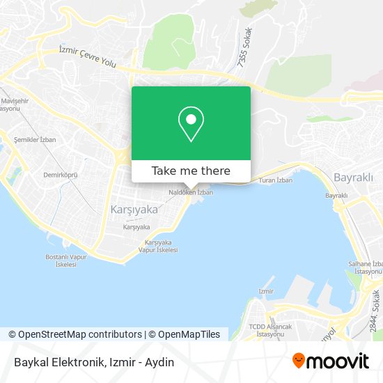 Baykal Elektronik map