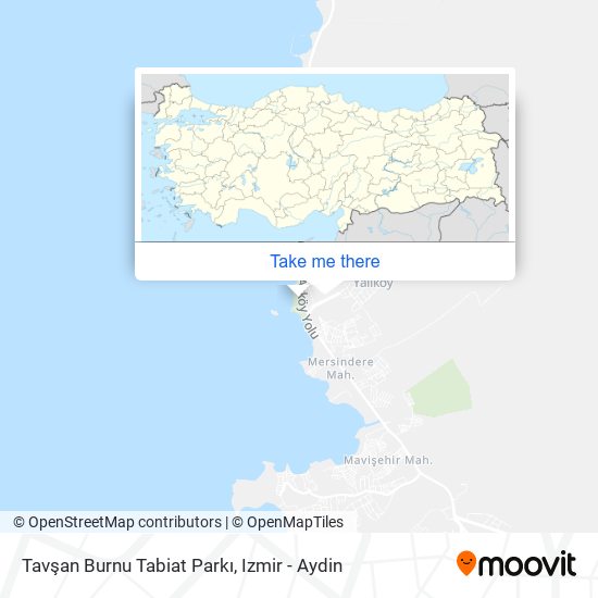 Tavşan Burnu Tabiat Parkı map