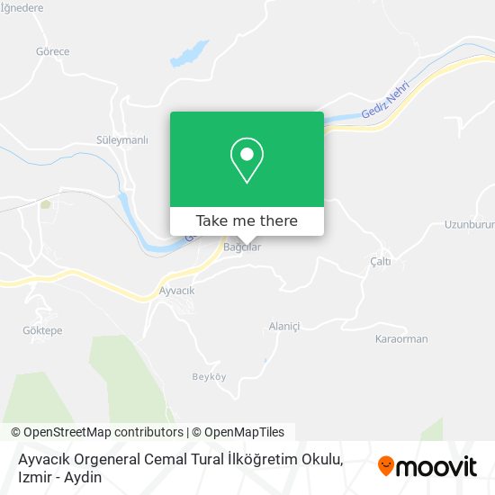 Ayvacık Orgeneral Cemal Tural İlköğretim Okulu map