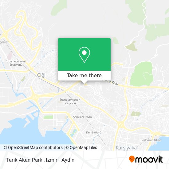 Tarık Akan Parkı map