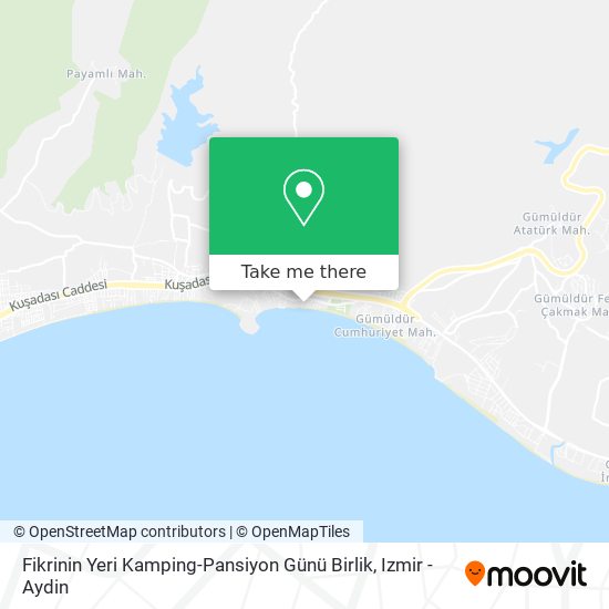 Fikrinin Yeri Kamping-Pansiyon Günü Birlik map