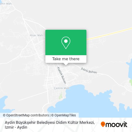 Aydin Büyükşehir Belediyesi Didim Kültür Merkezi map