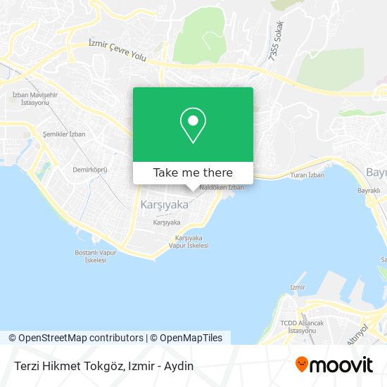 Terzi Hikmet Tokgöz map