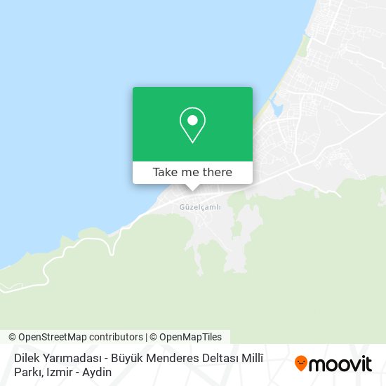 Dilek Yarımadası - Büyük Menderes Deltası Millî Parkı map