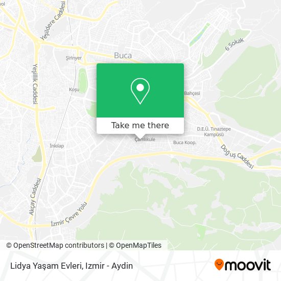 Lidya Yaşam Evleri map
