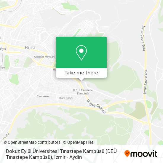 Dokuz Eylül Üniversitesi Tınaztepe Kampüsü (DEÜ Tınaztepe Kampüsü) map