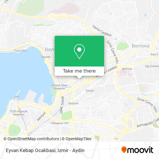 Eyvan Kebap Ocakbasi map