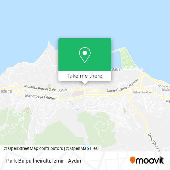 Park Balpa İnciralti map