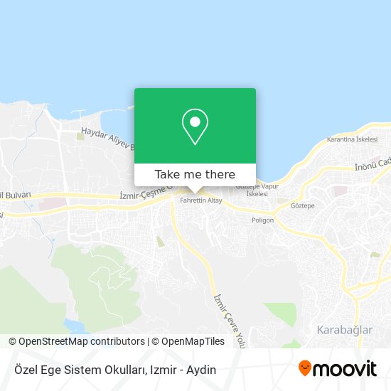 Özel Ege Sistem Okulları map