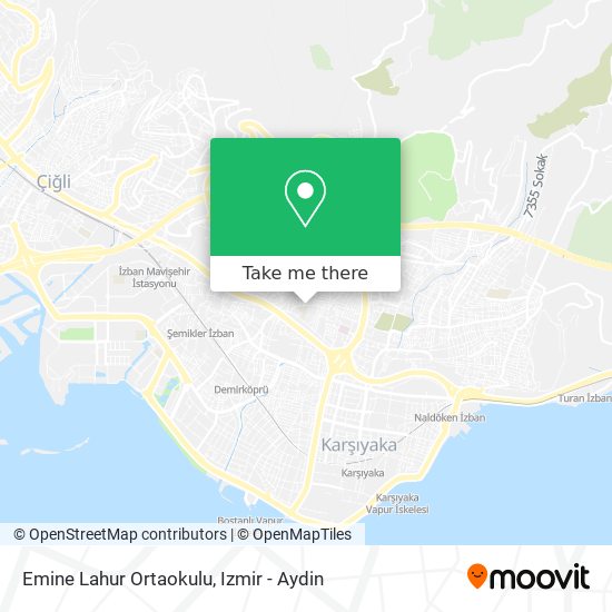 Emine Lahur Ortaokulu map