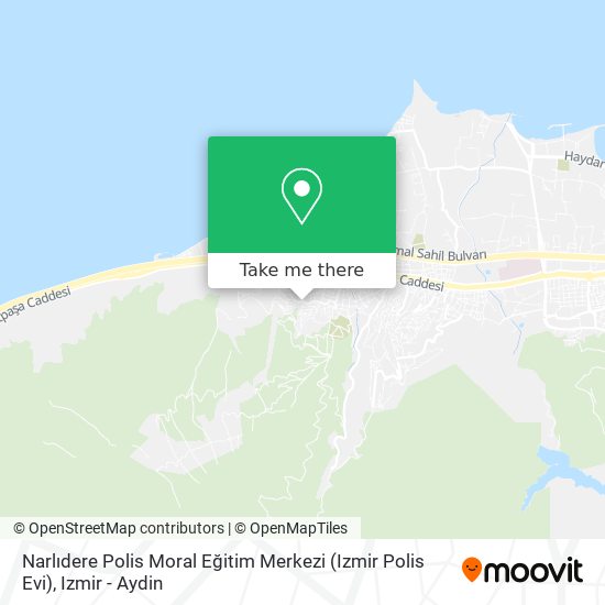 Narlıdere Polis Moral Eğitim Merkezi (Izmir Polis Evi) map
