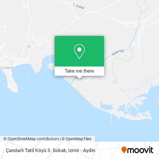 Çandarlı Tatil Köyü 3. Sokak map