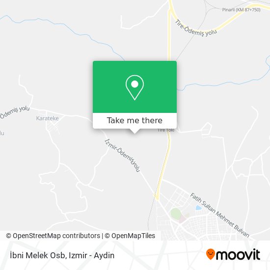 İbni Melek Osb map