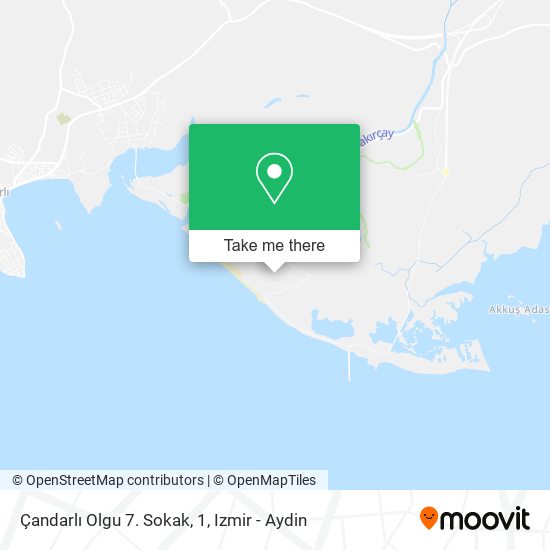Çandarlı Olgu 7. Sokak, 1 map