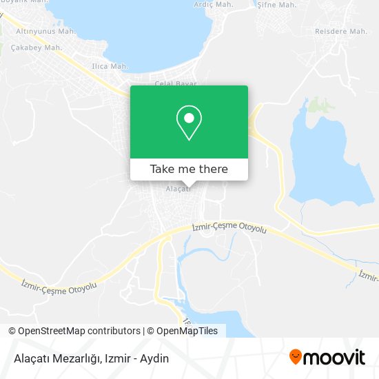 Alaçatı Mezarlığı map