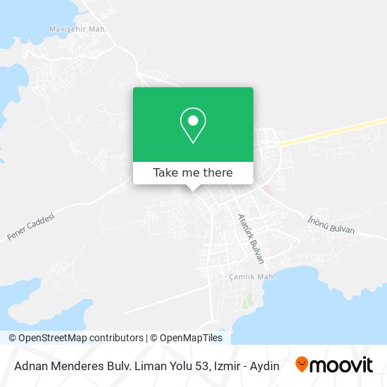 Adnan Menderes Bulv. Liman Yolu 53 map