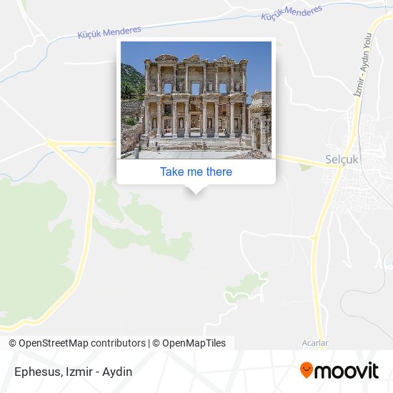 Ephesus map