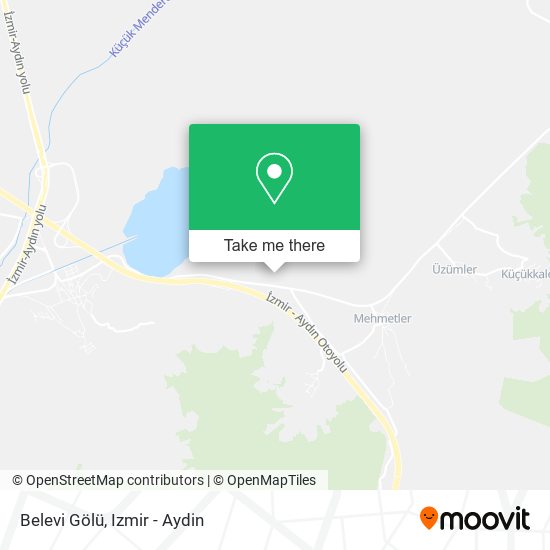 Belevi Gölü map