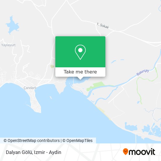 Dalyan Gölü map