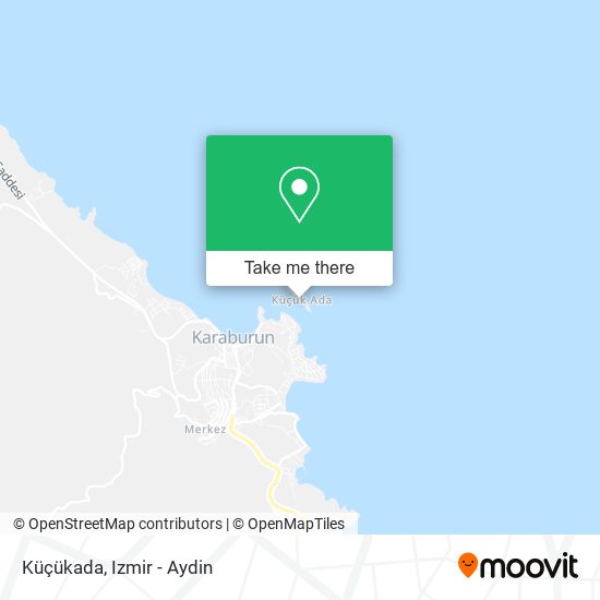 Küçükada map