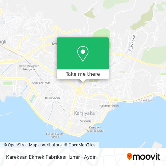 Kareksan Ekmek Fabrikası map