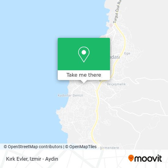 Kırk Evler map