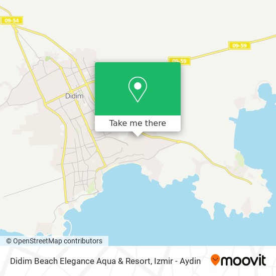 Didim Beach Elegance Aqua & Resort map