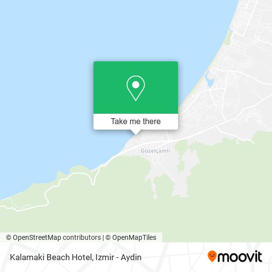 Kalamaki Beach Hotel map