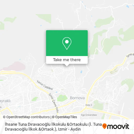 İhsane Tuna Dıravacıoğlu İlkokulu &Ortaokulu (İ. Tuna Dıravacıoğlu İlkok.&Ortaok.) map