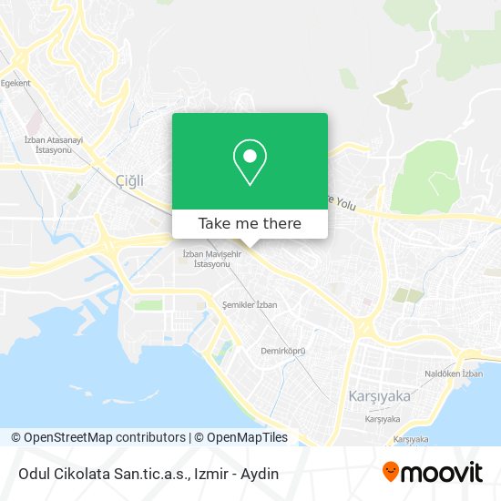 Odul Cikolata San.tic.a.s. map