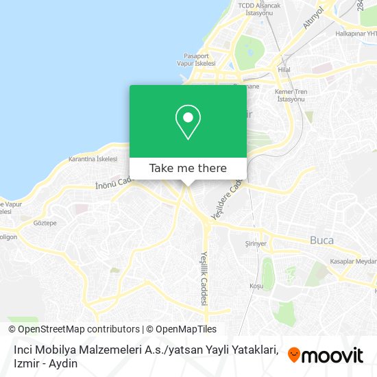 Inci Mobilya Malzemeleri A.s. / yatsan Yayli Yataklari map