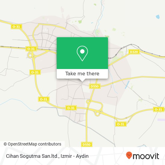 Cihan Sogutma San.ltd. map