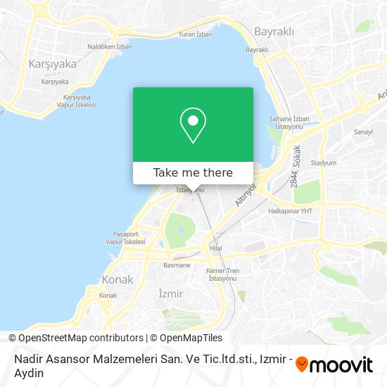 Nadir Asansor Malzemeleri San. Ve Tic.ltd.sti. map