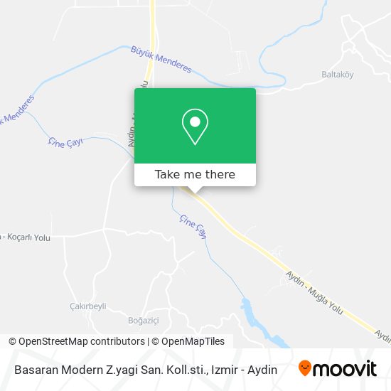Basaran Modern Z.yagi San. Koll.sti. map