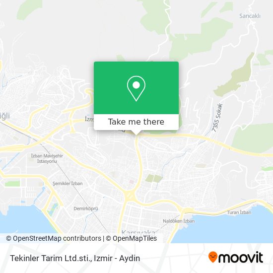 Tekinler Tarim Ltd.sti. map