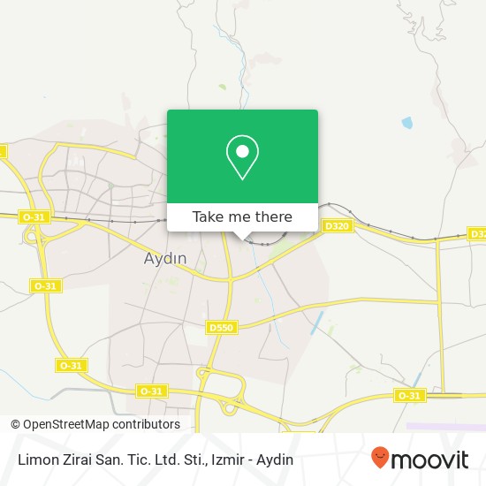 Limon Zirai San. Tic. Ltd. Sti. map