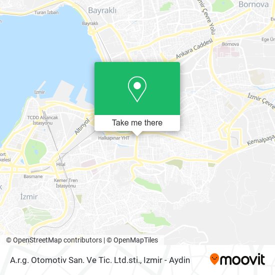 A.r.g. Otomotiv San. Ve Tic. Ltd.sti. map