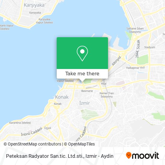 Peteksan Radyator San.tic. Ltd.sti. map