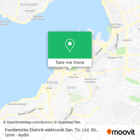 Kandemirler Elektrik-elektronik San. Tic. Ltd. Sti. map