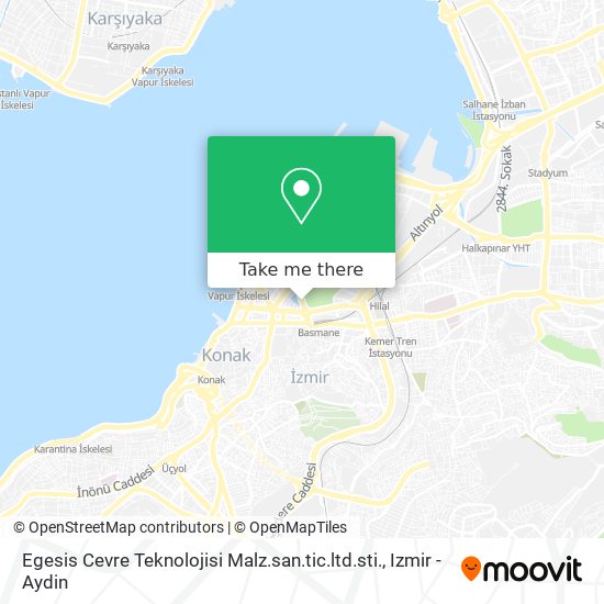 Egesis Cevre Teknolojisi Malz.san.tic.ltd.sti. map