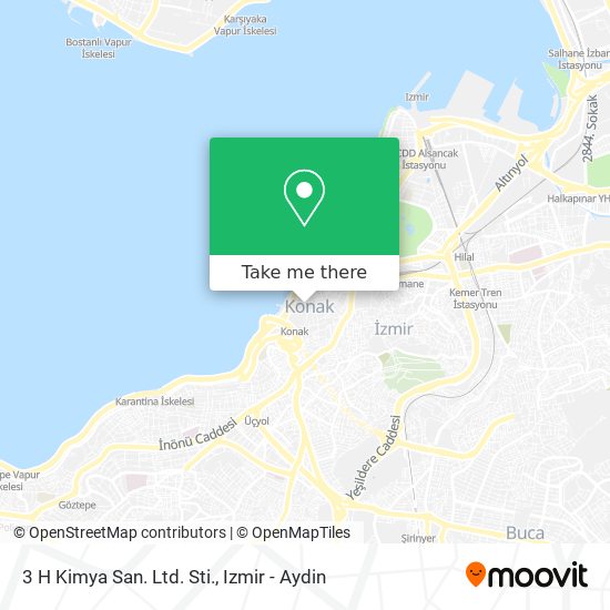 3 H Kimya San. Ltd. Sti. map