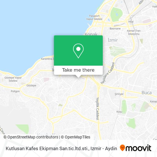 Kutlusan Kafes Ekipman San.tic.ltd.sti. map
