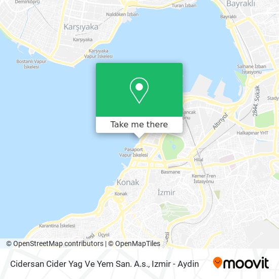 Cidersan Cider Yag Ve Yem San. A.s. map