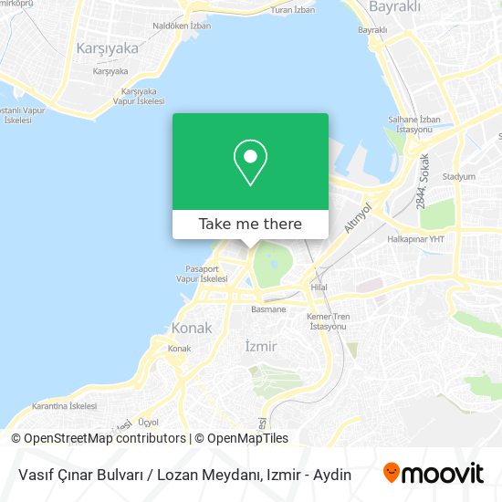 Vasıf Çınar Bulvarı / Lozan Meydanı map