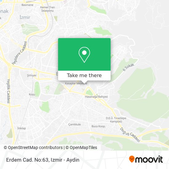 Erdem Cad. No:63 map