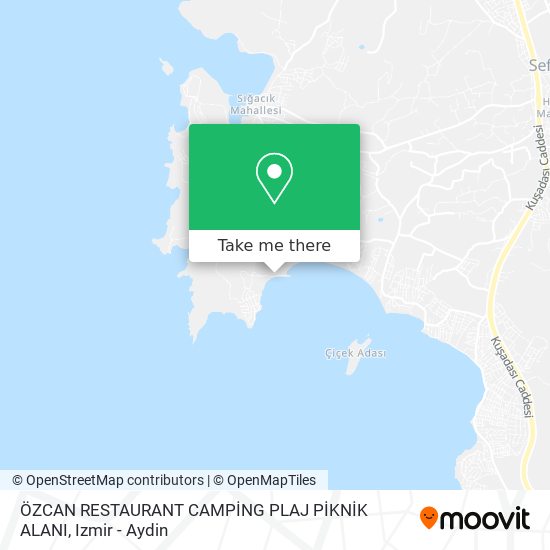 ÖZCAN RESTAURANT CAMPİNG PLAJ PİKNİK ALANI map